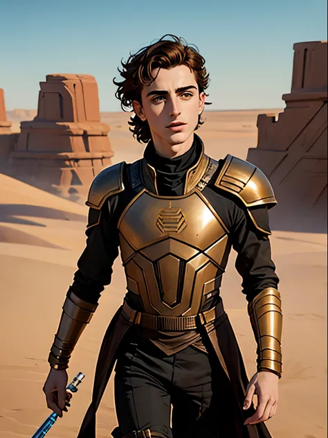 Timothée Chalamet in the movie Dune