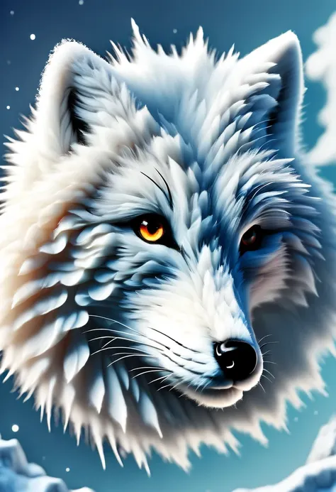 arctic fox，logo