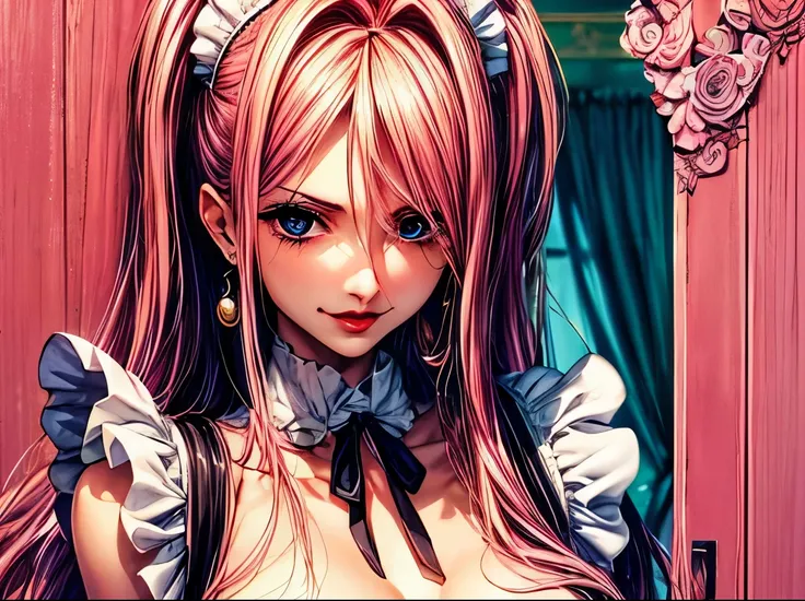 top-quality、tmasterpiece、Very high resolution、super high image quality、High-quality pixels)、perfect eyes, perfect face, perfect body figure,solo,8K, large breast,(Detailed description of hair), (Detailed description of face),(Detailed description of body),...