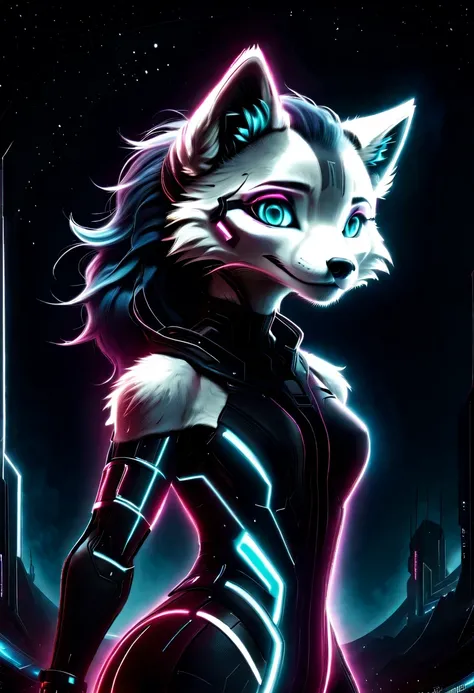 《codename arctic fox》,Science fiction,futuristic,cyberpunk,Surrealism,