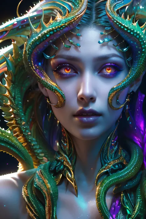 (1 female medusa-like mutant: 1.2), with a beautiful, enchanting face, this alien seduces us with her allure. her captivating re...