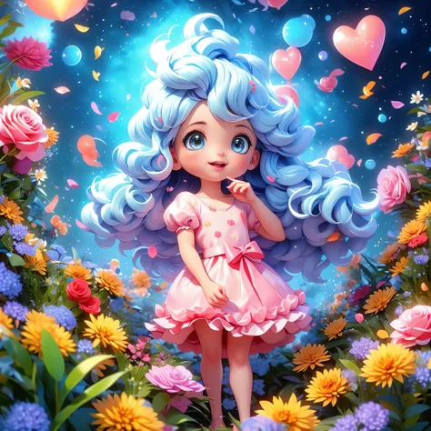 (Meisterwerk: 1.2, Realistisch: 1.37, ultra high resolution), weibliches Modell, helle Haut, Langes, lockiges Haar, Ein am Meer, Rose petals everywhere, Hoher Kontrast, Dynamisch, Weicher Fokus, Nacht, Sterne, Sternenklarer Himmel, Meer,high quality,highes...