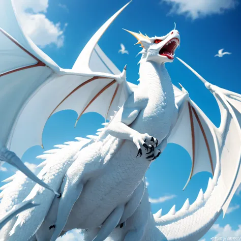 white dragon personification