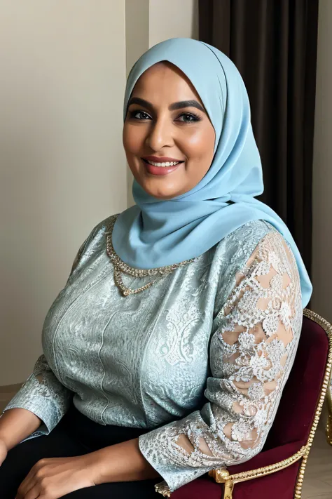 moda gorda, a beautiful 60 year old Arab woman, curvy body, usando um hijab, usando um niaq, usando burca, Realista, Gordinho, intricado, hyper Realista, 8K, intricadoly detailed, cinematic, stunning Realista photography, rosto perfeitamente detalhado, alt...