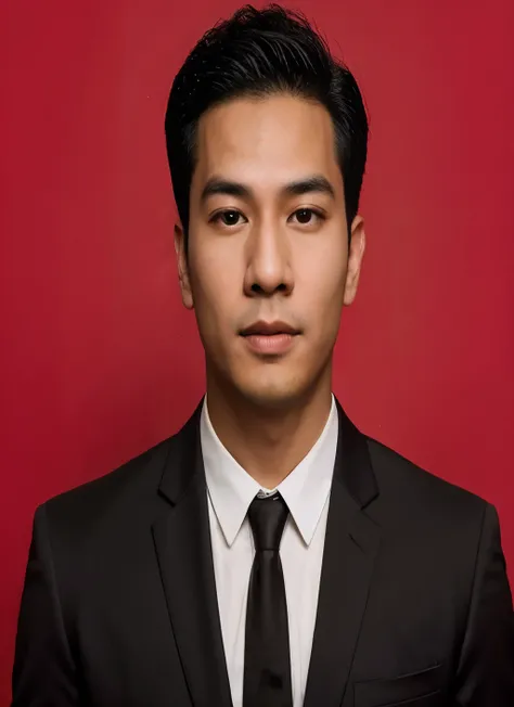 arafed man in a suit and tie posing for a picture, tithi luadthong, nivanh chanthara, bao pham, asian male, rick dai, headshot profile picture, thawan duchanee, edward rucha, in style of thawan duchanee, headshot photo, portrait of a man in a suit, handsom...