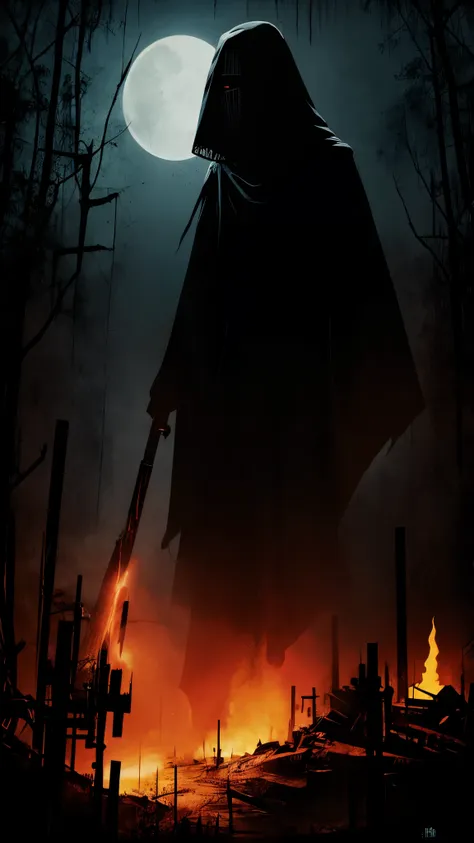 the terrifying dark silhouette of scp-096.