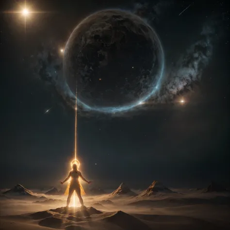 Title: Hymn to Utu, the Sun God from the Future Invocation: O Utu, brilliant solar lord, Radiant light of the cosmos, Genesis of dawn, master of the galaxies, Your celestial body illuminates the heavens. Description of Utus attributes: You are the omniscie...