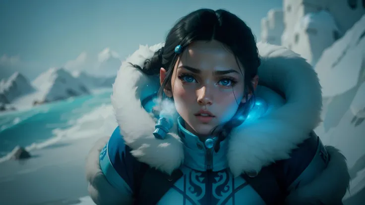 Katara, avatar, girl, eskimo