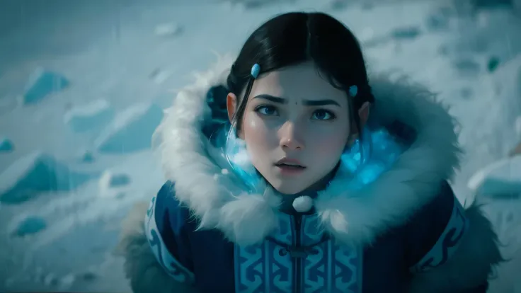 Katara, avatar, girl, eskimo