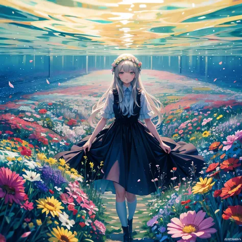 Sea of flowers