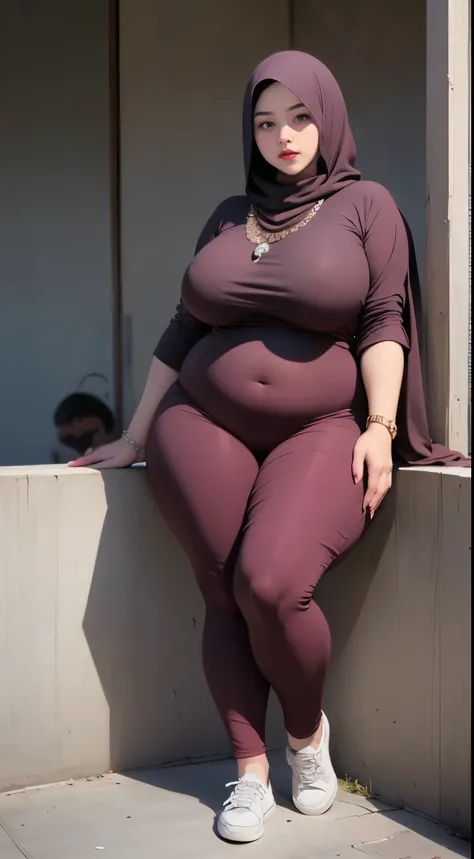 ((best quality)), ((masterpiece)), (detailed), perfect face, araffe woman thick and thight long pants posing for a picture, curvy model,, curvy hourglass figure, sexy longest hand t-shirt, thicc, beautiful full body shot, soft curvy shape, in a longest han...