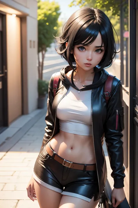 Hyper realistic anime girl 8k black hair

#Midjourney