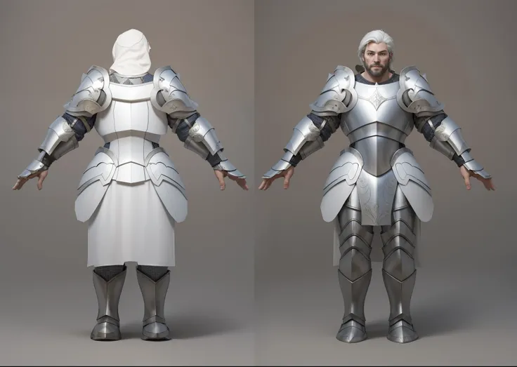 ( Realistic:1.33),(masterpiece:1.1),(highest quality:1.1),(HDR:1) a close up of a paladin with royal moonlit armor , full body concept, detailed full body concept, medieval imperial paladin style character, full body character concept, new costume concept ...