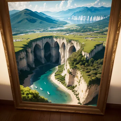 A3-sized Document: Masterpiece Depiction of Scene Photographed from Above

With an unfaltering attention to detail, this A3-sized document unfurls a breathtaking depiction of a scene captured from above. The image, framed in pristine clarity and resolution...