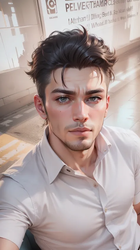 change background cyberpunk handsome boy,realistic face,8k,ultra realistic. 