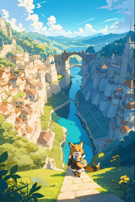 super high resolution, detailed background, World Heritage Site, 6+boys, 6+girls, Happy, joyful, absurdres(Photos of solo travelers)(kemono, furry anthro)cinematic,