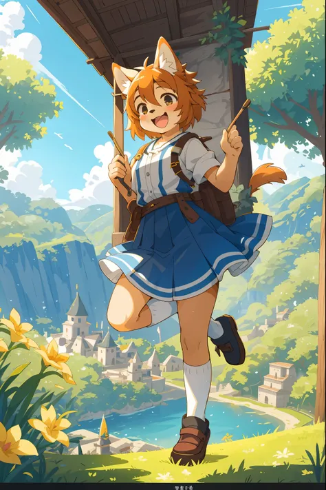 cover page, super high resolution, detailed background, World Heritage Site, 6+boys, 6+girls, Happy, joyful, absurdres(Photos of solo travelers)(kemono, furry anthro)cinematic,