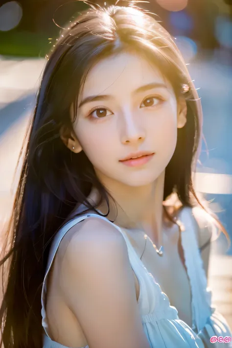 ８ｋ、High resolution、Beautiful Girl of the Wizard、young、white skin,、narrow eyes,high nose,lighting that illuminates the face、clear image、intellectual beauty、skinny、no makeup、The expression you show to your lover,shining hair、single eyelid,、vivid pose、looking...