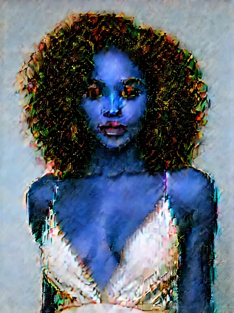 high resolution,best quality,background,jolie fille sexy,nude american black beauty,Bonne main,haut du corps jeune beauté noire américaine,A bright smile,
Un portrait en gros plan d&#39;une superbe jeune femme aux longs cheveux noirs et aux yeux bleus. Ell...