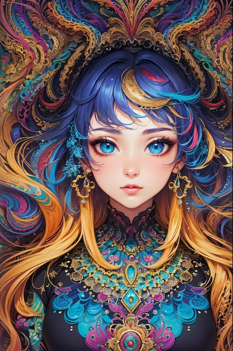 (masterpiece, top quality, best quality, official art, beautiful and aesthetic:1.2), (1girl:1.3), extremely detailed,(fractal art:1.2),colorful,highest detailed,(zentangle:1.2), (dynamic pose), (abstract background:1.5), (traditional korean dress:1.2), (sh...