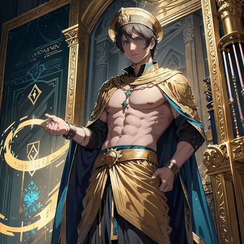 emperorコンスタンティヌス大帝, Also known as Constantine I. When I was 34 years old, he was a mature man, exuding the grace and grandeur befitting an emperor. He had a calm yet strict demeanor, It is often described as "Heavenly Jerusalem." he has something to do wit...