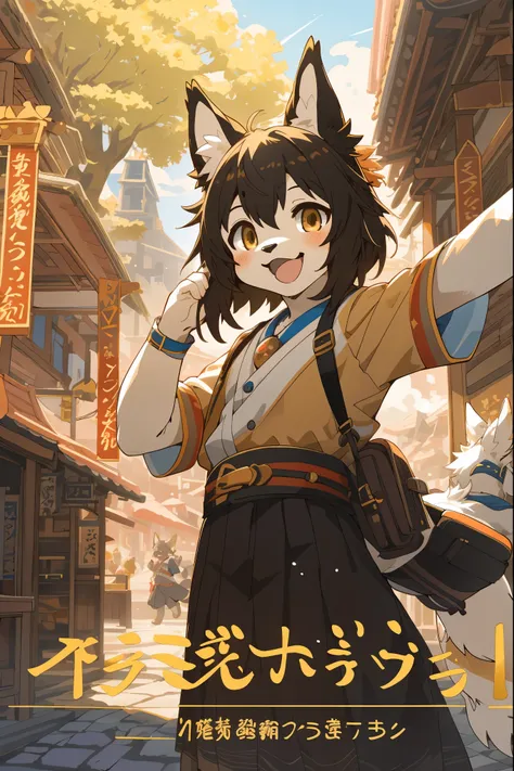 cover page, super high resolution, detailed background, World Heritage Site, 6+boys, 6+girls, Happy, joyful, absurdres(Photos of solo travelers)(kemono, furry anthro)cinematic,