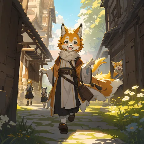 cover page, super high resolution, detailed background, World Heritage Site, 6+boys, 6+girls, Happy, joyful, absurdres(Photos of solo travelers)(kemono, furry anthro)cinematic,