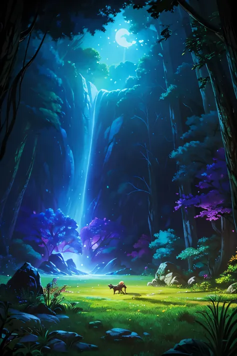 land advantage,moonlight, circus, grassland, dark forest

the main scene depicts land advantage, an enchanting and whimsical lan...