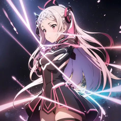 Yuna_you,Sword Art Online: ordinal scale,((table top, highest quality, High resolution, Highly detailed 8K, Beautiful girl with slender body, ultra hd, super detailed, anime screen cap:1.3, anime colors:1.2)), (beautiful and detailed face, detailed and bea...