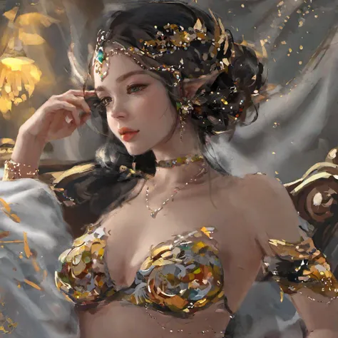 厚涂人像male