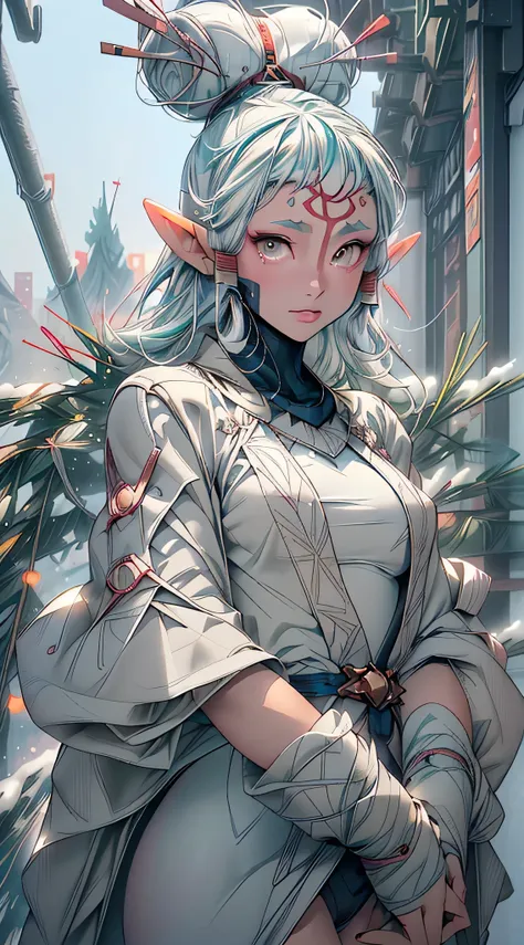 paya, cute elf,(((little ,tiny little body,little))),(((6 years old))),((anime elf with extremely cute and beautiful aqua hair)), (((elf,elf ears))), ((lesbian,yuri)),(((flat chest))),((((aqua hair:1.35,undercut aqua hair,short hair,colored inner hair,ear ...