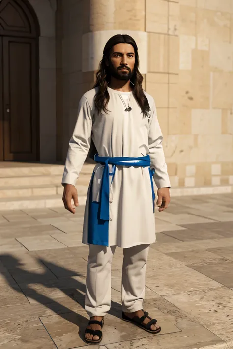 imagem   3d Israel jesus orando 