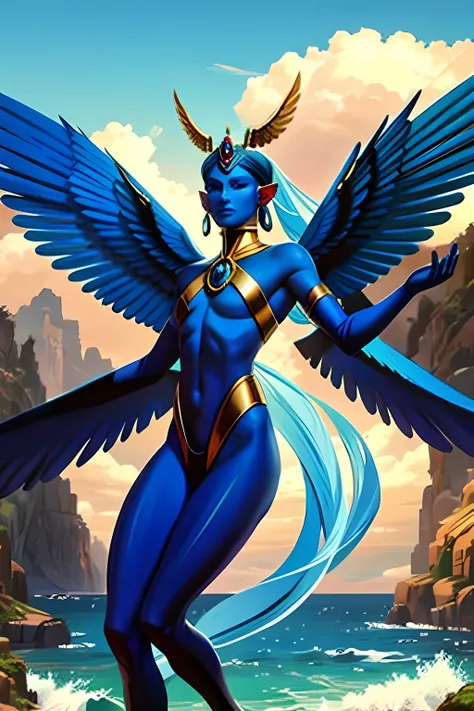 blue sphinx