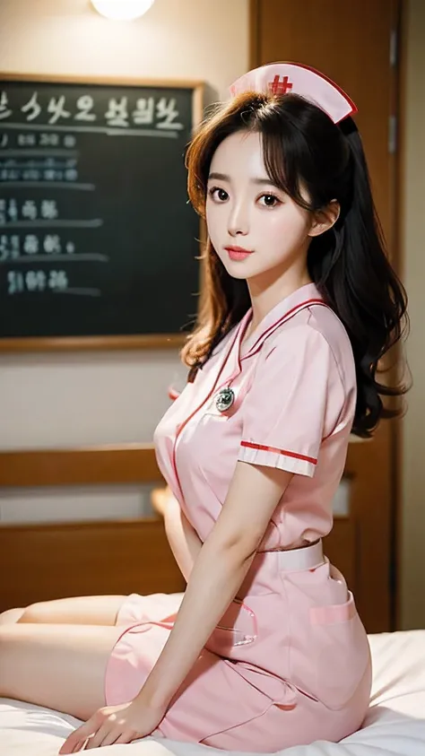 Kim Tae-hee，charming，muggy，posture，Dynamic，Lovely，Nurse