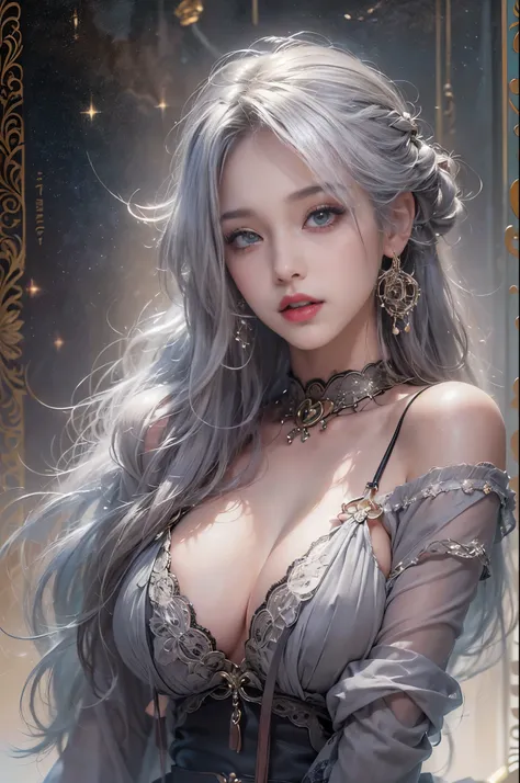 ((master piece:1.4)、(highest quality:1.4)、(realistic:1.7))、Written by Luis Royo（Written by Luis Royo）Surreal portrait of a beautiful girl、超beautiful girl、((1 girl:1.4))、Radiant natural skin texture、author：Written by Luis Royo（Written by Luis Royo）、19 years...