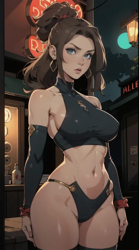 1girl, (solo:1.2), (masterpiece:1.2), (best quality:1.2), (perfect anatomy:1.4)
taiger, (simple shading:1.5), (cell shading:1.2), (large breasts:1.4), curvy, voluptuous
(cowboy shot:1.5), (interacting with her surroundings:1.35), (expressive face:1.5), emo...