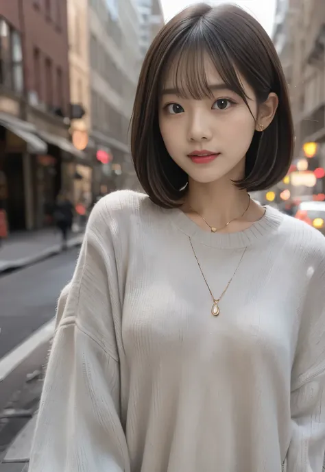 light gray knit