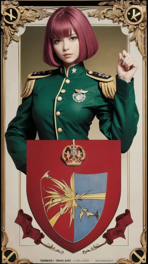 Lieutenant Emma，Haman Khan，Coat of arms of the Principality of Zeon，