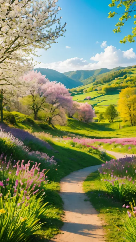 spring healing,landscape