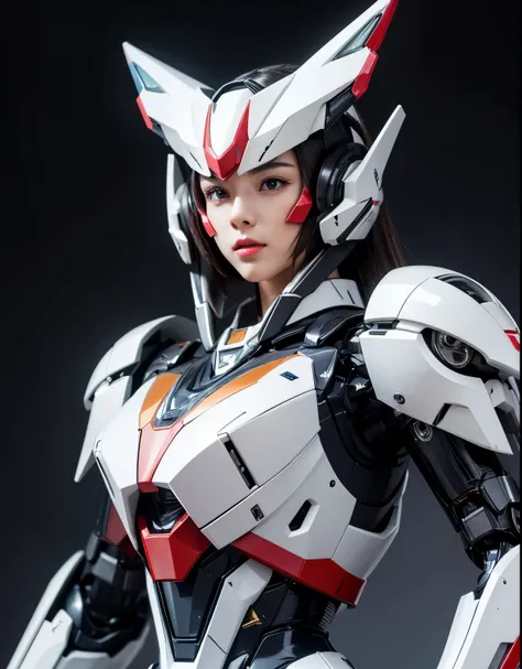  Super detailed, advanced details, high quality, 最high quality, High resolution, 1080p, hard disk, beautiful,(war machine),(headgear),Capture the big picture,beautifulサイボーグ女性,Mecha cyborg girl,battle mode,Mecha body girl,She is wearing a futuristic war mac...