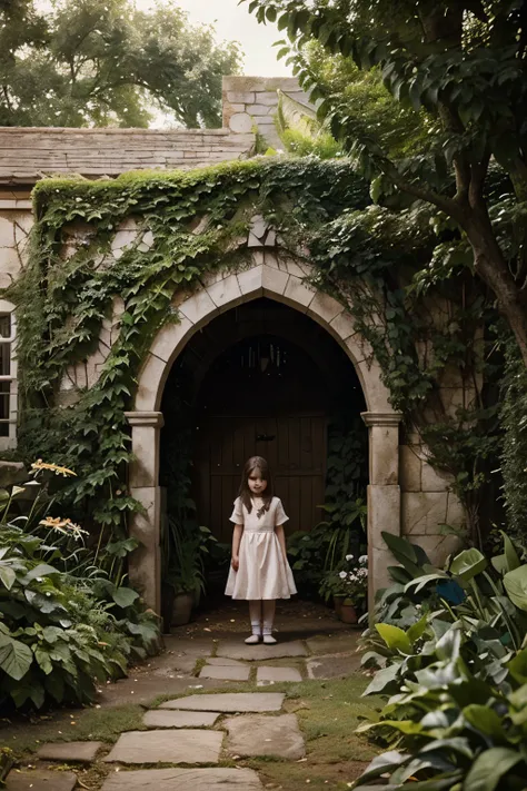 The Magical Garden: A story about a young girl who discovers a hidden garden behind her house and the enchanted creatures that live there.

