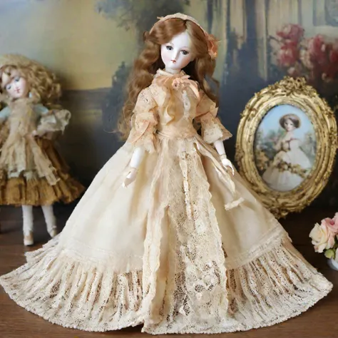 White Porcelain doll10