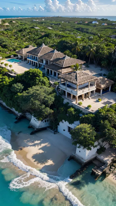 Located along untouched coastline on Mexicos Mayan Riviera, this historic hacienda features private access to secluded beaches.