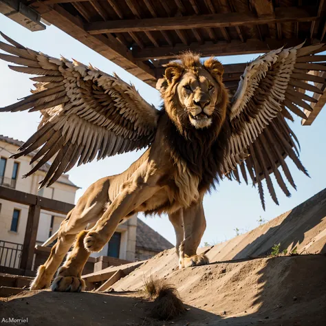 Lion with wings