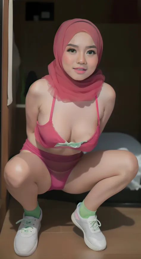 (((HIJAB MALAY GIRL))), masutepiece, High quality, UHD 32K, Realistic face, Realistic skin feeling , A Japanese Lady, 8 years old, , Very cute and baby-like face, (((FLAT CHEST))), (MATRIX WORLD), ((look In front  at the camera and SADNESS)), ((())), (((CU...