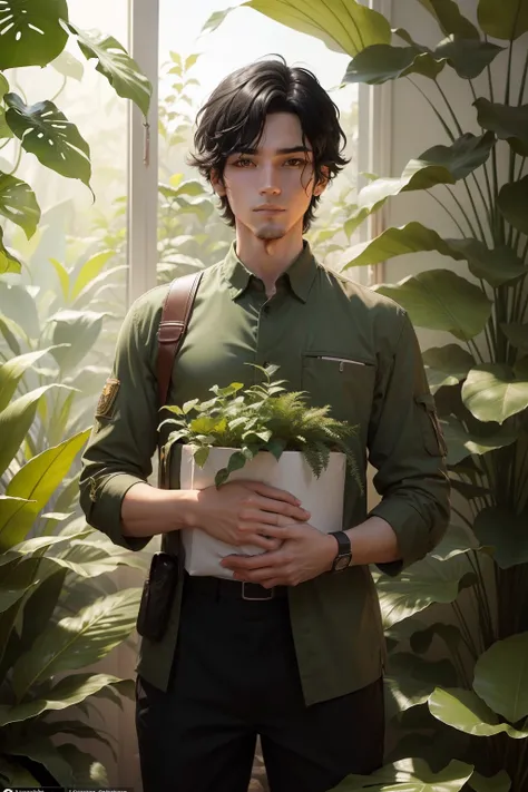 Lastly, meet Leo, the Nature Lover, a friendly and nature-loving  with black hair. Surrounded by plants and animals, Leo possesses a unique gift for communicating with fauna and flora. He takes on the role of an environmental guardian, teaching his friends...