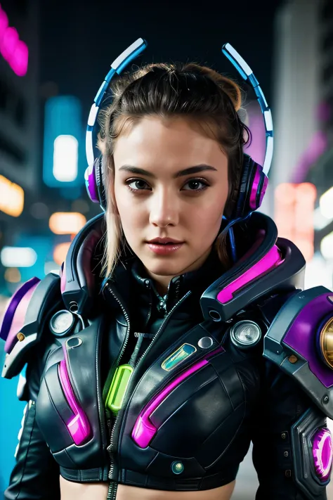 ((best quality)), ((masterpiece)), (detailed), perfect face
breathtaking Nova (StarCraft), (reimagined in a cyberpunk universe), (cyberpunk style), (cyberpunk), (cyberpunk outfit), augmentation, cybernetics, (cyberpunk outfit), (punk hair), glowing neon li...