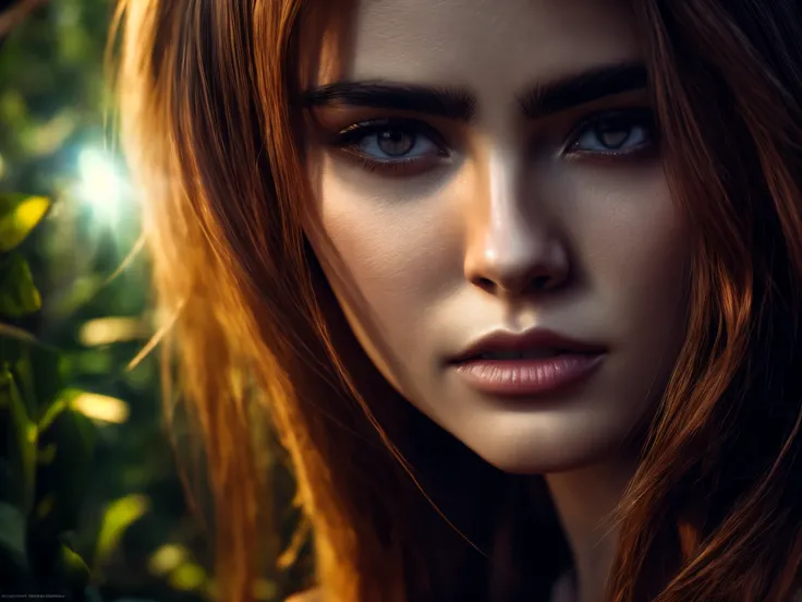 (((Tyndall Effect))),a girl in a garden,illustration,beautiful detailed eyes,beautiful detailed lips,extremely detailed eyes and face,longeyelashes,(best quality,4k,8k,highres,masterpiece:1.2),ultra-detailed,(realistic,photorealistic,photo-realistic:1.37),...