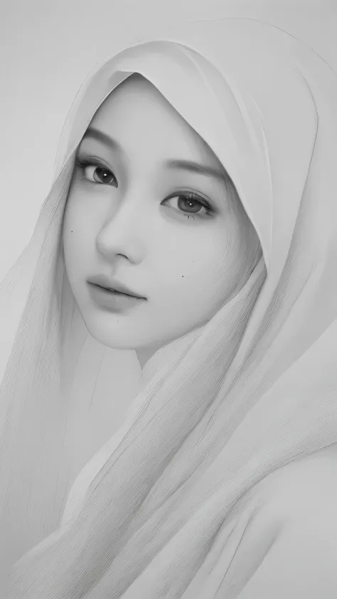 (best quality, high resolution), full screen of angel face, malay hijab girl, perfect eyes, perfect nose, perfect lips, delicate...