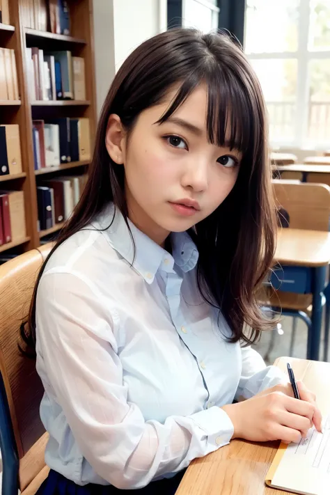 first person perspective, (masterpiece:1.3), High resolution, super detailed, Highly detailed CG Unity 8k wallpaper, realistic, photo-realistic, RAW photo, beautiful and detailed face, white skin, realistic glistening skin, fine cloth texture, detailed hai...
